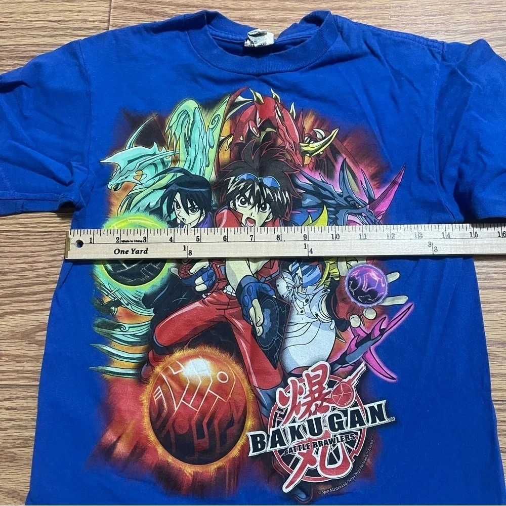 y2k Bakugan Shirt Youth Small